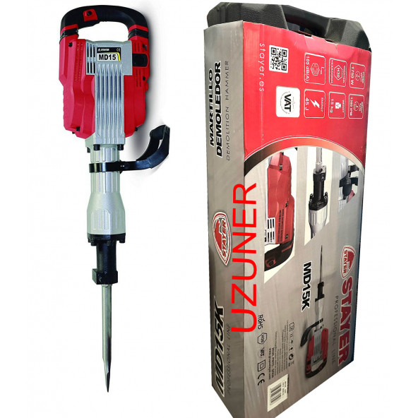 Stayer MD15K Elektropnömatik Kırıcı Matkap 15 KG 1750 Watt - 5