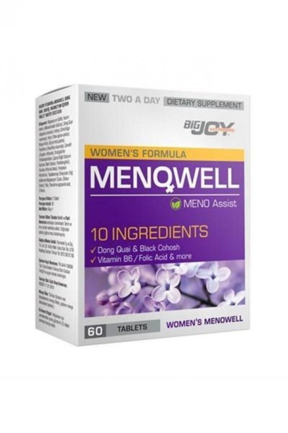 BigJoy Menowell Woman's Formula 60 Tablet