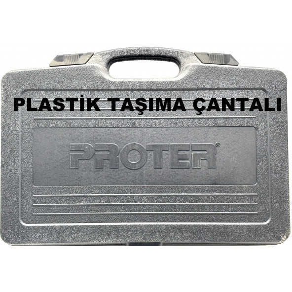 Proter PA125E Avuç Taşlama Makinesi Devir Ayarlı 125 MM 1010 W - 7