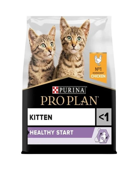 Pro Plan Kitten Junior Tavuklu Yavru Kedi Maması 1,5 KG Açık Mama