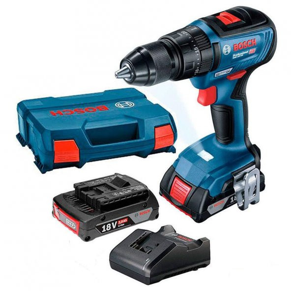 Bosch GSB 18v 50 Kömürsüz Akülü Darbeli Matkap 06019H5100