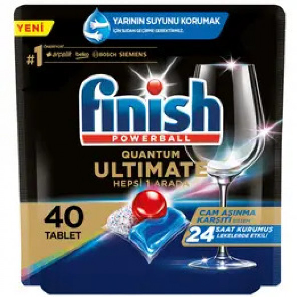 Finish Quantum Ultimate 40lı Bulaşık Makinesi Tableti