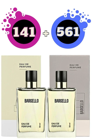 141 Edp Floral 50 ml Kadın Parfüm + 561 Edp Fresh 50 ml Erkek Parfüm Seti ürün görseli