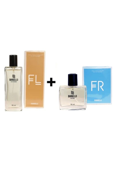 254 Edp Floral 50 ml Kadın Parfüm + 561 Edp Fresh 50 ml Erkek Parfüm Seti ürün görseli