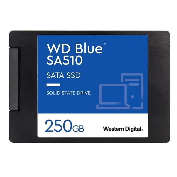 WD Blue SA510 250GB 2.5'' SATA SSD (555-440)