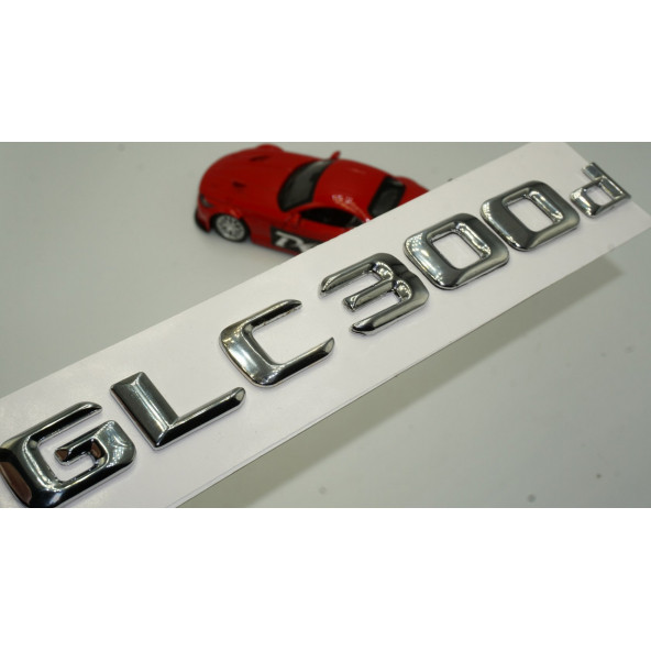 Benz GLC 300d Bagaj Krom Metal 3M 3D Yazı Logo ürün görseli