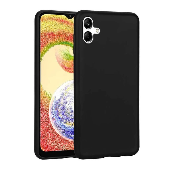 Gpack Samsung Galaxy A04 Kılıf Premier Silikon Mat KorumaNano Glass - 4