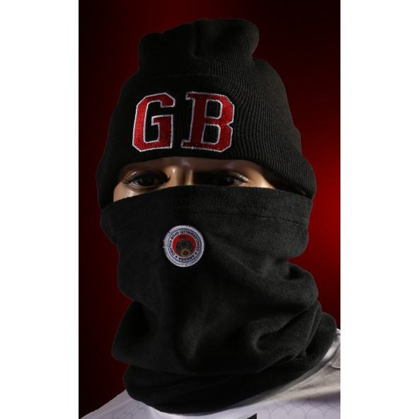 GB NAKIŞLI SİYAH BERE - 2