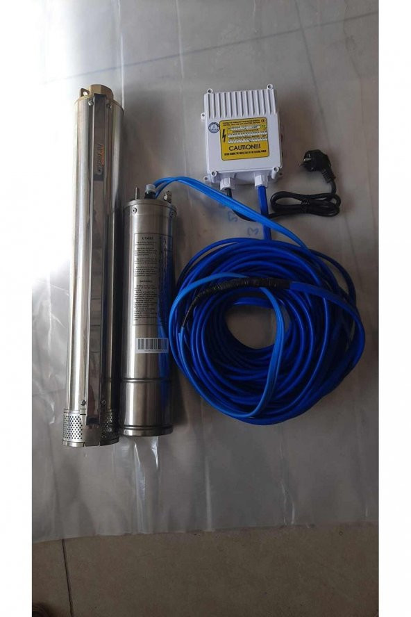 4SDM12/6 1,5HP ALARKO MONOFAZE 35 MT KABLOLU VE PANOLU TAKIM DALGIÇ POMPA