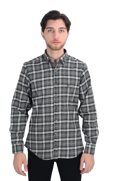 Cengiz İnler Oduncu Erkek Gömlek - 5