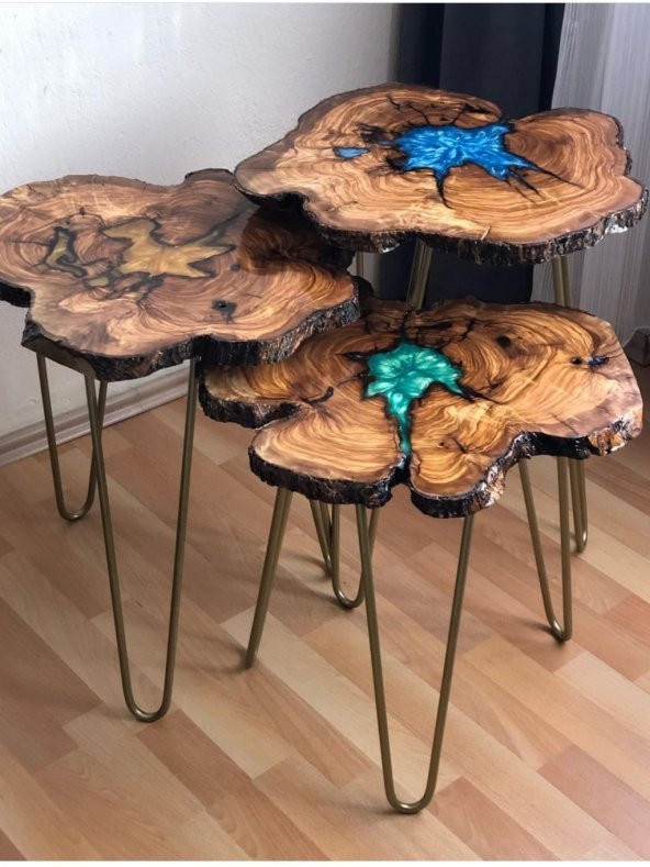 POWER TIME EPOXY 30 Kg Wood Epoxy Smart/ Sehpa, Masa, Aksesuar Için Şeffaf Epoksi Reçine Ince Döküm - 4