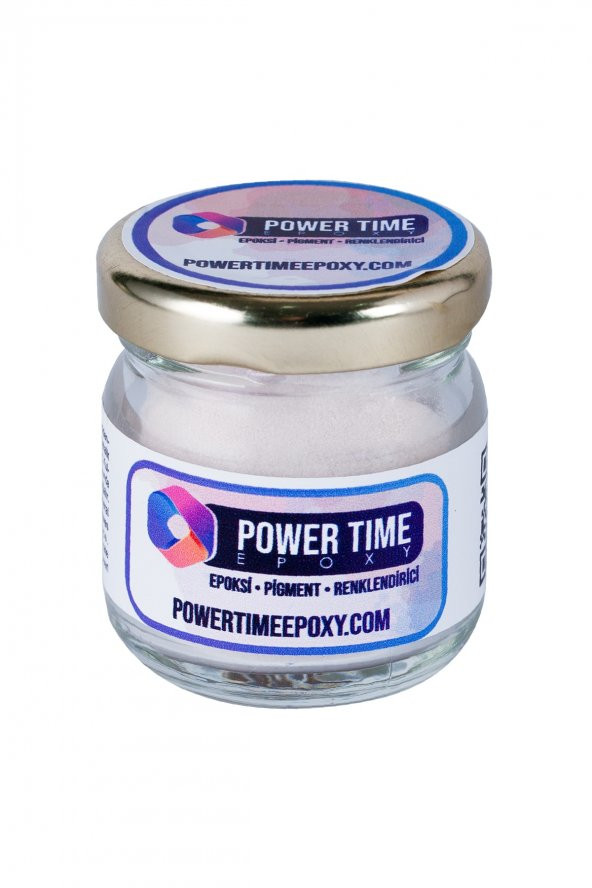 POWER TIME EPOXY Sedefli Metalik Toz Pigment Boya / Inci Mor / Epoksi Için