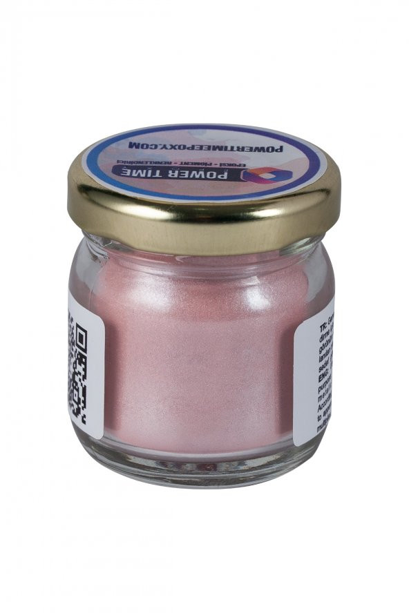 POWER TIME EPOXY Sedefli Metalik Toz Pigment Boya / Açık Pembe / Epoksi Için - 2