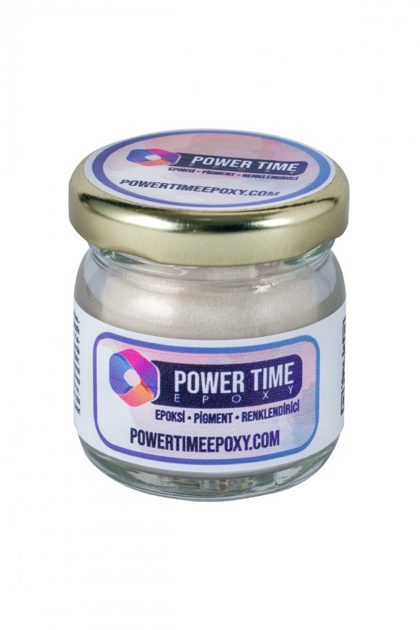 POWER TIME EPOXY Sedefli Metalik Toz Pigment Boya / Inci / Epoksi Için - Resim 2