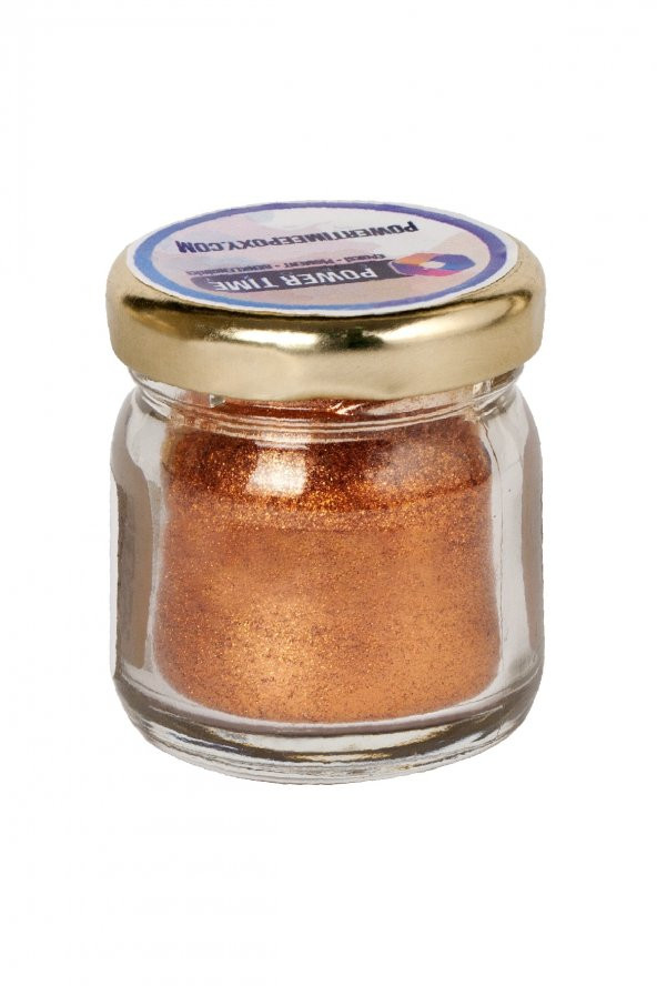 POWER TIME EPOXY Sedefli Metalik Toz Pigment Boya / Bronz / Epoksi Için - 2