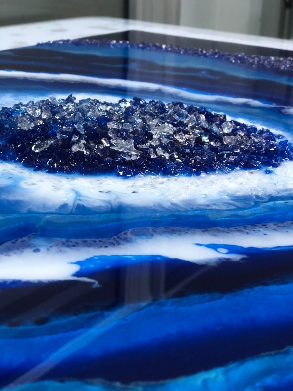 POWER TIME EPOXY 750 gram Hobi Epoksi Speed/ Hızlı Kuruma/ Ultra Şeffaf ve Parlak Epoksi Reçine Ince Döküm Yoğun Kıvam - Resim 5