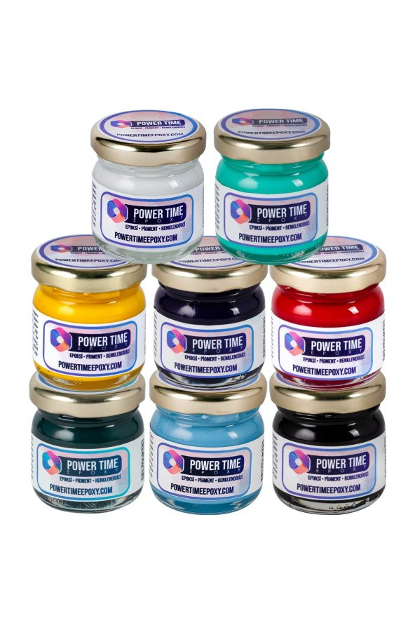 POWER TIME EPOXY 15 kg Hobby Epoxy Smart + 8li Sıvı Epoksi Boya Seti/ Ultra Şeffaf ve Parlak Epoksi Reçine Ince Döküm - 3