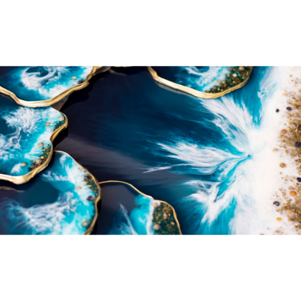 POWER TIME EPOXY 15 kg Hobby Epoxy Smart + 8li Sıvı Epoksi Boya Seti/ Ultra Şeffaf ve Parlak Epoksi Reçine Ince Döküm - 5