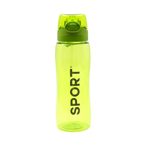 Fixpoint Fox Sport Kilitli Kapak Pipetli Matara Yeşil 750 ml