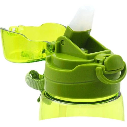 Fixpoint Fox Sport Kilitli Kapak Pipetli Matara Yeşil 750 ml - 2