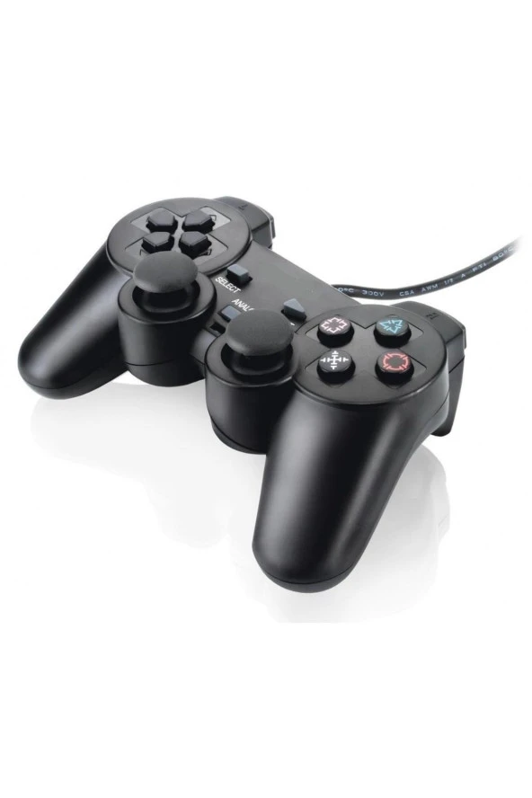 Concord C850 Titreşimli Pc Gamepad Joypad Oyun Kolu - Resim 2