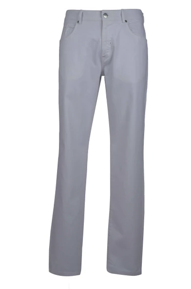 Cengiz İnler Fermuarlı 5 Cep Slim Fit Erkek Kot Pantolon - Resim 2