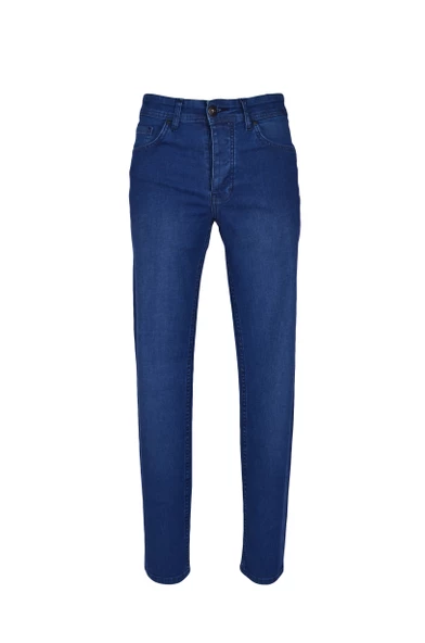 Cengiz İnler Düğmeli 5 Cep Slim Fit Erkek Kot Pantolon - 3