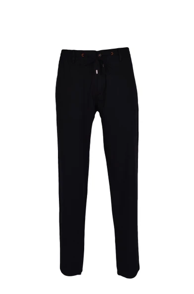 Cengiz İnler Düz Beli Lastikli İpli Slim Fit Erkek Jogger Pantolon - 5