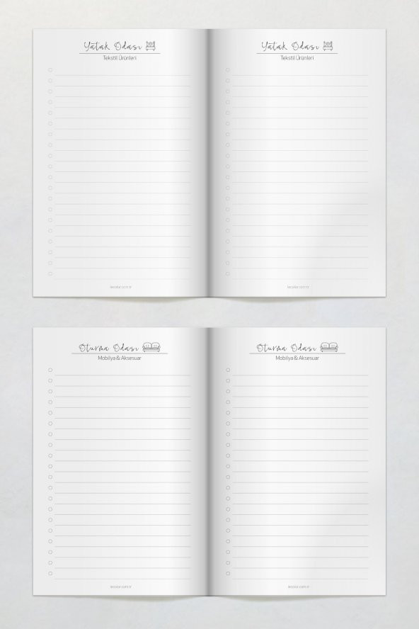 Çeyiz Planlayıcı Defter - 3