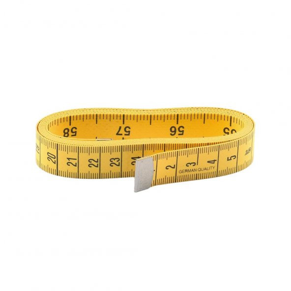 150 Cm Sarı Mezura Cm - İnç - 2