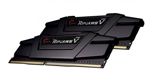 GSKILL RipjawsV 32GB (2X16GB) DDR4-3600Mhz CL16 1.35V F4-3600C16D-32GVKC Dual Kit Ram - 2