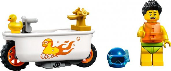 LEGO City 60333 Bathtub Stunt Bike - 2