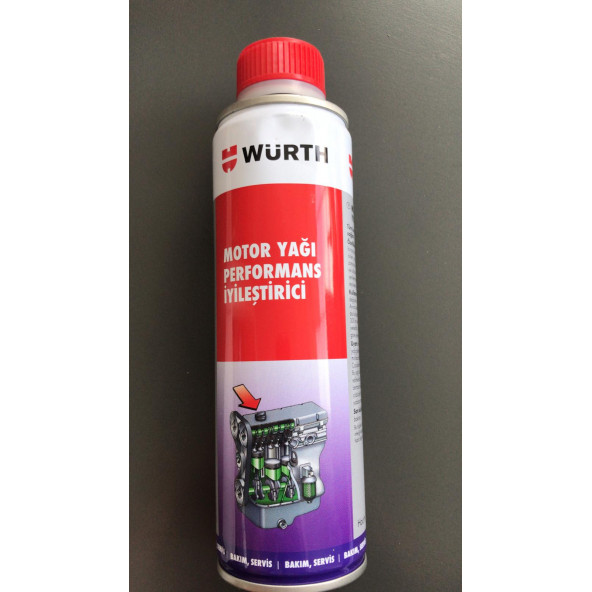 WÜRT MOTOR YAĞ PERFORMANS İYİLEŞTİRİCİ 300ML