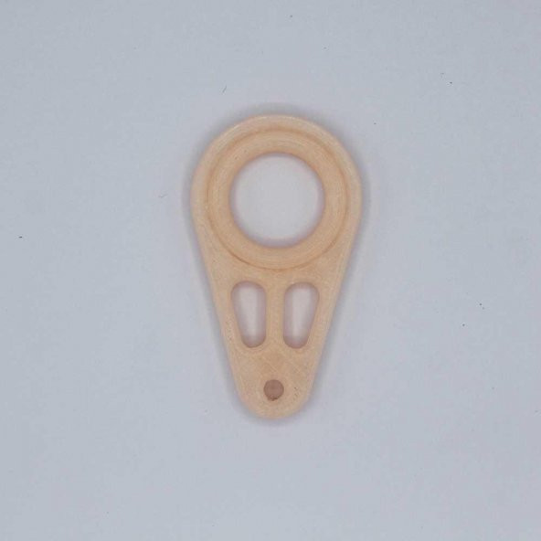 Keyrambit Anahtarlık Fosforlu Rulmansız Komple Plastik Gece Parlayan Model 01 - 4