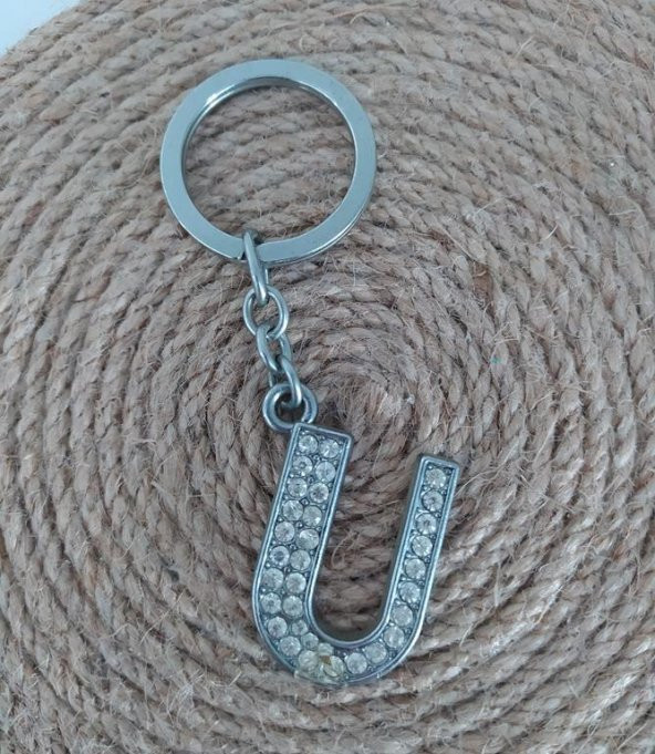 Anahtarlık Harf Anahtarlık Çanta Araba Cüzdan Süsü Aksesuar