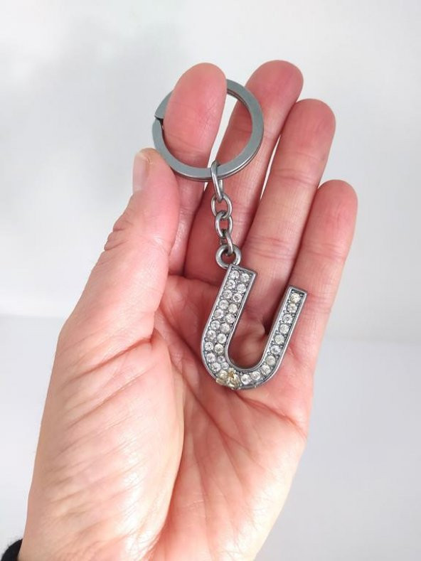 Anahtarlık Harf Anahtarlık Çanta Araba Cüzdan Süsü Aksesuar - 2