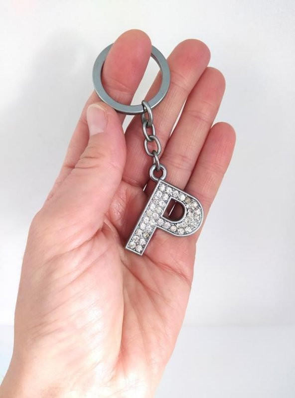 Anahtarlık Harf Anahtarlık Çanta Araba Cüzdan Süsü Aksesuar - 2