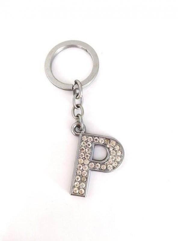 Anahtarlık Harf Anahtarlık Çanta Araba Cüzdan Süsü Aksesuar - 3