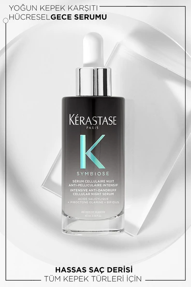 Kerastase Symbiose Sérum Cellulaire Nuit Anti-pelliculaire Intensif 90 Ml