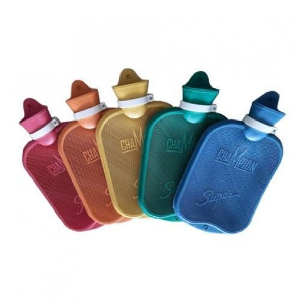 Champion Adalilar Kauçuk Termofor Kılıfsız Sıcak Su Torbası 2 Lt