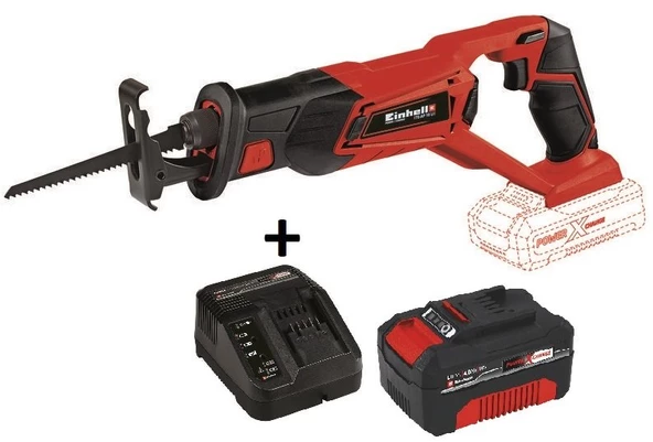 Einhell Akülü Panter Testere Te-Ap 18 Li Kit + 18V 4.0 Ah Starter Kit