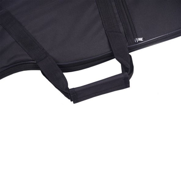 Wagon Case 01 Serisi Siyah Bas Gitar Taşıma Çantası - Resim 4