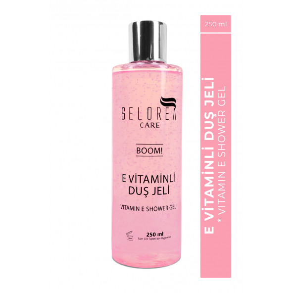 E Vitamin Topçuklu Duş Jeli 250 ML Selorea