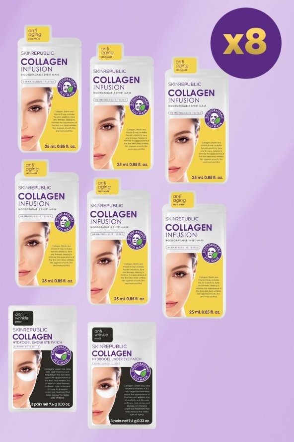 Skin Republic Kolajen Bakım Seti