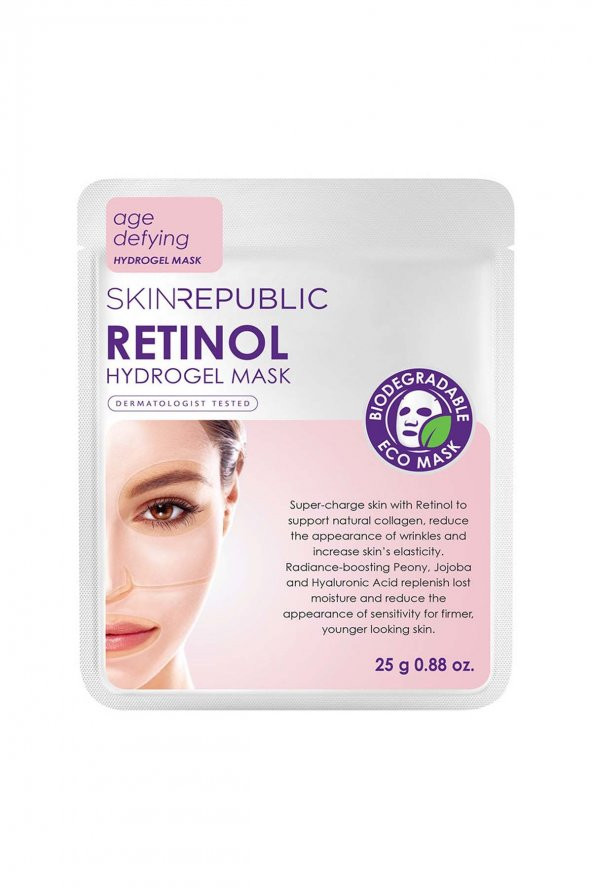 Retinol Hidrojel Yüz Maskesi