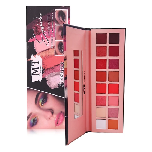 MT 16'lı Aynalı Sedefli Mat Far Paleti A