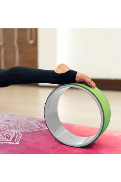 Elite Plus Pilates ve Yoga Wheel Balance Kaymaz Yoga Çemberi Pilates Tekerleği ve Halkası - 5