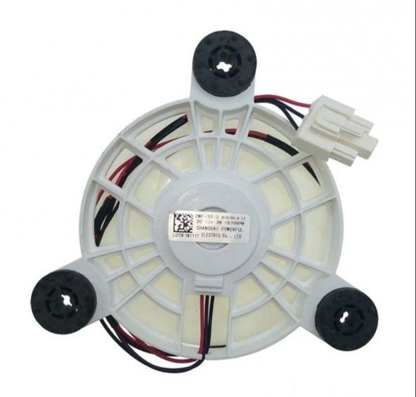Buzdolabı Evaporatör Soğutma Fanı Motor ZWF-30-3 (DC12V 3W 1870RPM) - 2