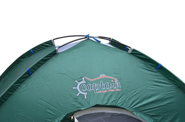 Captain Kamp Çadırı 7300 Sineklikli ve Çubuklu Kolay Kurulan 200X150X110cm - Resim 3