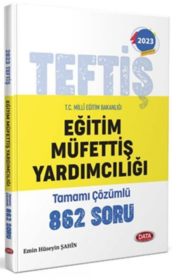 MEB Teftiş Müfettişliği Yardımcılığı Tamamı Çözümlü 862 Soru Data Yayınları - 1
